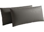 Sofakissen SIT & MORE "Vanity Leder", mocca, B:60cm H:30cm T:12cm, Leder, Polsterauflagen, Sofakissen