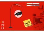 BRILONER LEUCHTEN LED Stehlampe "SERVO", schwarz, Leuchten, LED Stehlampe