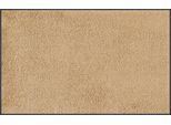 Fußmatte "Original Uni, Schmutzfangteppich" Gr. 18, beige (sand), B:75cm H:9mm L:120cm, Kunstfaser, WASH+DRY BY KLEEN-TEX, Teppiche, Fußmatte, Schmutzmatte, rutschhemmend, auch als Läufer erhältlich