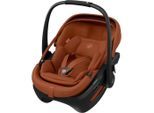 Maxi-Cosi Babyschale Coral Slide Pro, Terracotta, Textil, 44x44.6x76 cm, ECE R 129 i-Size, verstellbare Sitz- und Schlafpositionen, 3-Punkt-Gurt, abnehmbarer waschbarer Bezug, höhenverstellbare Kopfstütze, Sonnendach, Seitenaufprallschutz, Baby on Tour, Babyschalen, Babyschalen