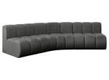 ECKSOFA modulares Sofa Montra-L1 - 290x174x70 cm Dunkelgrau