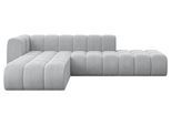 ECKSOFA modulares Sofa Zuvon-L1 - 296x177x70 cm Grau