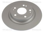 TRISCAN Bremsscheibe 812040181c voll 282mm 8mm für HONDA