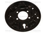 TRISCAN Spritzblech, Bremsscheibe 812510201 Hinterachse links für Peugeot TOYOTA
