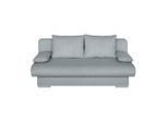 P & B , Mintgrün , Textil, Holzwerkstoff , Füllung: Schaumstoffflocken,Schaumstoffflocken , 193x86x85 cm , Liegefunktion, Rücken echt , Wohnzimmer, Sofas & Couches, Schlafsofas, Schlafsofas