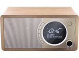 SHARP Digitalradio (DAB+) "DR-450", braun, B:23,4cm H:11,7cm T:14,5cm, Radios