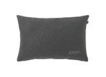 Joop! Kissenbezug J! Touch, Anthrazit, Dunkelgrau, Textil, Uni, 40x60 cm, hochwertige Qualität, Wohntextilien, Bezüge, Kissenbezüge
