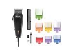 WAHL Multi Cut 3027683 Tierhaarschneider (Kabelgebunden, für kleine bis mittelgroße Haustiere, verstellbarer Taper mit 3 Schnittlängen (0,8/1,5/1,8mm), Schnittbreite 40 mm, 7 farbcodierte Aufsteckkämme (3, 6, 10, 13, 16, 19, 22 mm), Kabellänge 2,4 m, oszil
