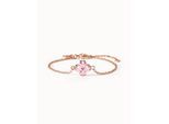 PURELEI Cuore Rosé Armband, verstellbare Länge