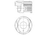 KOLBENSCHMIDT Kolben 41250610 für TOYOTA