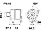 MAHLE mg485 für Iveco