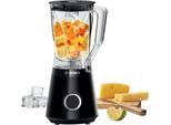 BOSCH Standmixer "VitaPower Serie 4 MMB6141B, 1,5 Liter Behälter, 30.000 U/Min, schwarz", schwarz, B:23cm H:41cm T:19,5cm, Zerkleinerer, Behälter aus Tritan, 4 Edelst.Klingen, Kabelstaufach, Made in Europe