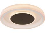 GLOBO LIGHTING LED Deckenleuchte "GOFFI", weiß, 1 Stk., Leuchten, Deckenlampe, rund, Durchmesser 50cm, Wohnzimmer, Schlafzimmer, LED Deckenleuchte