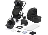 Kombi-Kinderwagen FILLIKID "Jaguar", Kinder, grau (dunkelgrau melange), Polyester, Stahl, Kinderwagen
