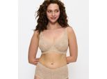 Bügel-BH TRIUMPH "Amourette W", Damen, Gr. 95, Cup B, beige, Spitze, Obermaterial: 62% Polyamid, 24% Elasthan, 8% Lyocell, 6% Polyester, unifarben, BHs Bügel-BH, Stretch-Spitze