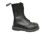 Grinders Leder-Militärstiefel – Herald