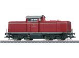 Diesellokomotive MÄRKLIN "V 100.20 - 37176", rot, Modelleisenbahn-Fahrzeuge, KinderL:14,1cm, Diesellokomotive, L:14,1cm