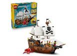 Konstruktionsspielsteine LEGO "Legendäres Piratenschiff (31387), LEGO Creator", bunt, Spielbausteine, Kinder, Kunststoff, Konstruktionsspielsteine, Made in Europe