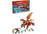 Konstruktionsspielsteine LEGO "Wyldfyres Drachenmech (71868), LEGO Ninjago", bunt, Spielbausteine, Kinder, Kunststoff, Konstruktionsspielsteine, Made in Europe