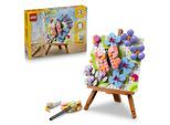 Konstruktionsspielsteine LEGO "Deko-Blumengemälde (31390), LEGO Creator", bunt, Spielbausteine, Kinder, Kunststoff, Konstruktionsspielsteine, Made in Europe