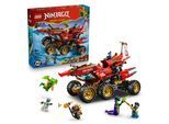 Konstruktionsspielsteine LEGO "Wüstensegler (71869), LEGO Ninjago", rot (bunt), Spielbausteine, Kinder, Kunststoff, Konstruktionsspielsteine, Made in Europe