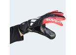 Torwarthandschuhe ADIDAS PERFORMANCE "COPA CLUB", Gr. 10, schwarz, weiß, lucid rot, Materialmix, Handschuhe Torwarthandschuhe
