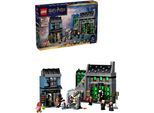 Konstruktionsspielsteine LEGO "Zaubererläden in der Winkelgasse (76471), LEGO Harry Potter", bunt, Spielbausteine, Kinder, Kunststoff, Konstruktionsspielsteine, Made in Europe