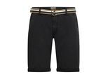Shorts BLEND "Shorts BHBruno", Herren, Gr. M, N-Gr, schwarz, Obermaterial: 97% Baumwolle CO. 3% Elasthan EL., Hosen Shorts