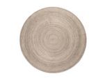 Hanse Home Juteteppich Jute Braided, Greige, Textil, Uni, rund, Oeko-Tex® Standard 100, für Fußbodenheizung geeignet, beidseitig verwendbar, in verschiedenen Größen erhältlich, pflegeleicht, strapazierfähig, leicht zusammenrollbar, Teppiche & Böden, Teppiche, Naturteppiche