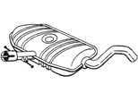 BOSAL Mittelschalldämpfer 233483 für VW
