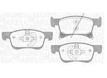 MAGNETI MARELLI Bremsbelagsatz, Scheibenbremse 363916060814 für Opel BUICK Vaughall