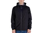 Aquascutum Active Hooded Stretch Windbreaker Zwarte Jas