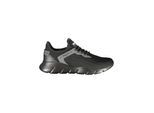 Blauer Zwarte Polyester Heren Sneakers