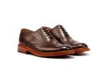 Ben Sherman Sugarman Brogue Leder Herren Braune Schnürschuhe