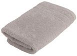 Gaestehandtuecher WEWO FASHION "9518G", grau (lightgrau), B:30cm L:50cm, Frottee, Frottier, Handtücher, saugstark
