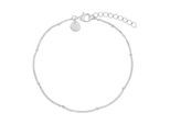 Silberarmband TOM TAILOR, silber (silberfarben), Armbänder, Damen, 20cm, Silber 925 (Sterlingsilber), Silberarmband