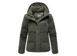Marikoo dames teddy puffer jas met capuchon – model Kaguraa