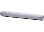 Bodenkissen GÖZZE "Darco" Gr. 1, silber (silberfarben, unifarben), B:10cm L:90cm, Polyester, Dekokissen_Sitzkissen_Kissenhüllen