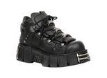 New Rock Unisex veganistisch lederen gotische laarzen - M-106-VS1