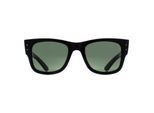 Ray-Ban Vierkant Unisex Gepolijst Zwart Groen RB0840S Mega Wayfarer