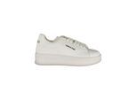 Gaelle Paris Bianco Polyurethan Damen Sneaker