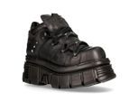 NEW ROCK 106N-S52 TORENSCHOENEN metalen zwart lederen biker punk gotische laarzen
