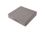 SITZKISSEN orthopädisch 50/50/10 cm – Sesselkissen grau