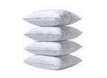 KOPFKISSEN 60/70 cm, 4er-Set aus Super-Mikrofaser