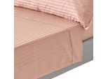 DAMAST-BETTLAKEN ohne Gummizug, 100% Ägyptische Baumwolle
