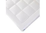 MATRATZENTOPPER 140/200 cm, Schurwolle & Funktionsfaser