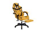 HTI-Living Gaming Stuhl Krit Eco Gelb-Schwarz