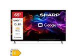 Sharp 65HP5265E 65 Zoll 4K Ultra HD QLED Google TV Fernseher Dolby Vision Atmos HDMI 2.1 Quantum Dot