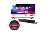 SHARP 40GD2225E+HT-SB700 Bundle - 40 Zoll Smart TV (101 cm) Roku TV plus Dolby Atmos Soundbar (2.0.2) mit Bluetooth