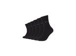 Socken MARC O'POLO "6er Pack", Damen, Gr. 43-46, schwarz, 75% Baumwolle, 24% Polyamid, 1% Elasthan, uni, Socken Socken